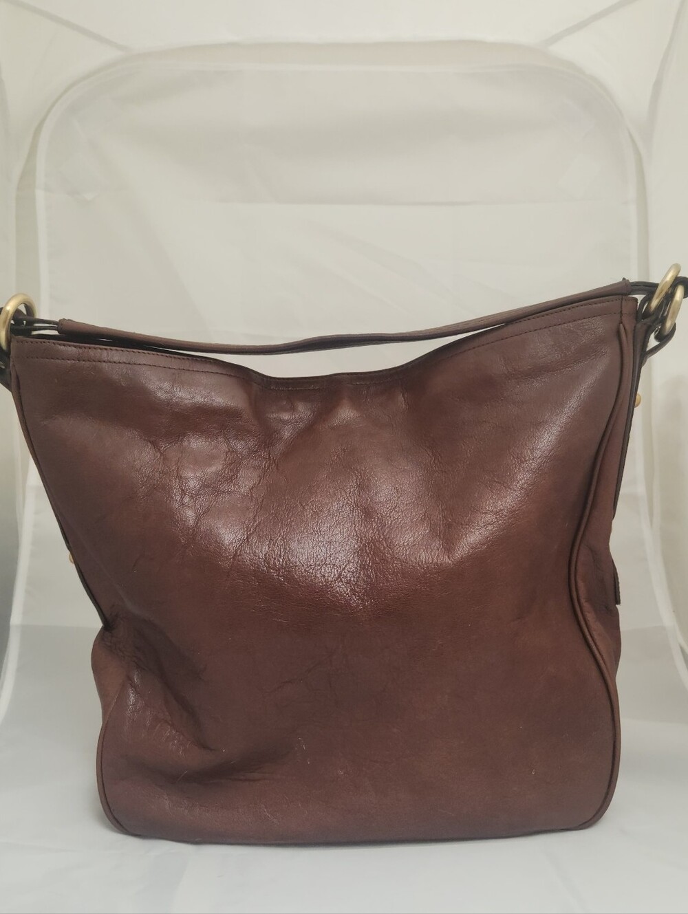 Brahmin Leather Hobo Shoulder Bag Great Condition Amazing Leather!! - Picture 7 of 12
